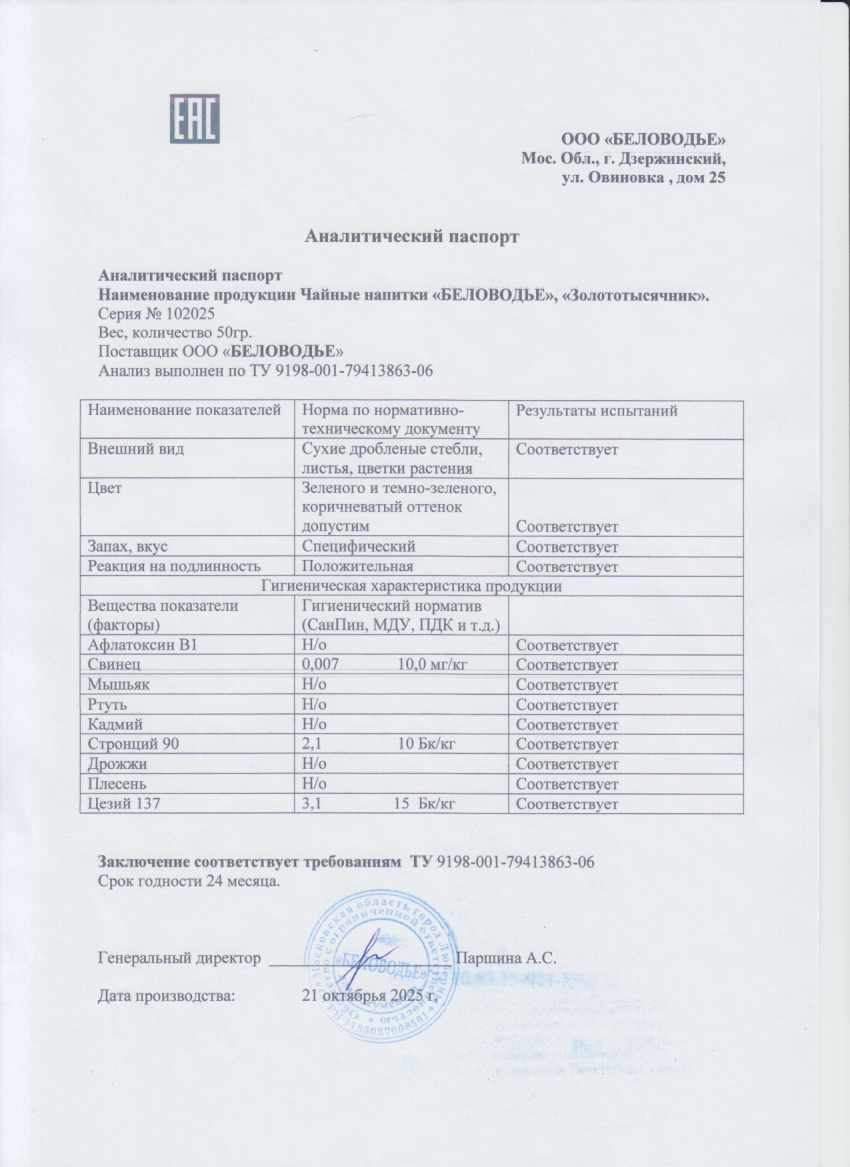 Паспорт №102025